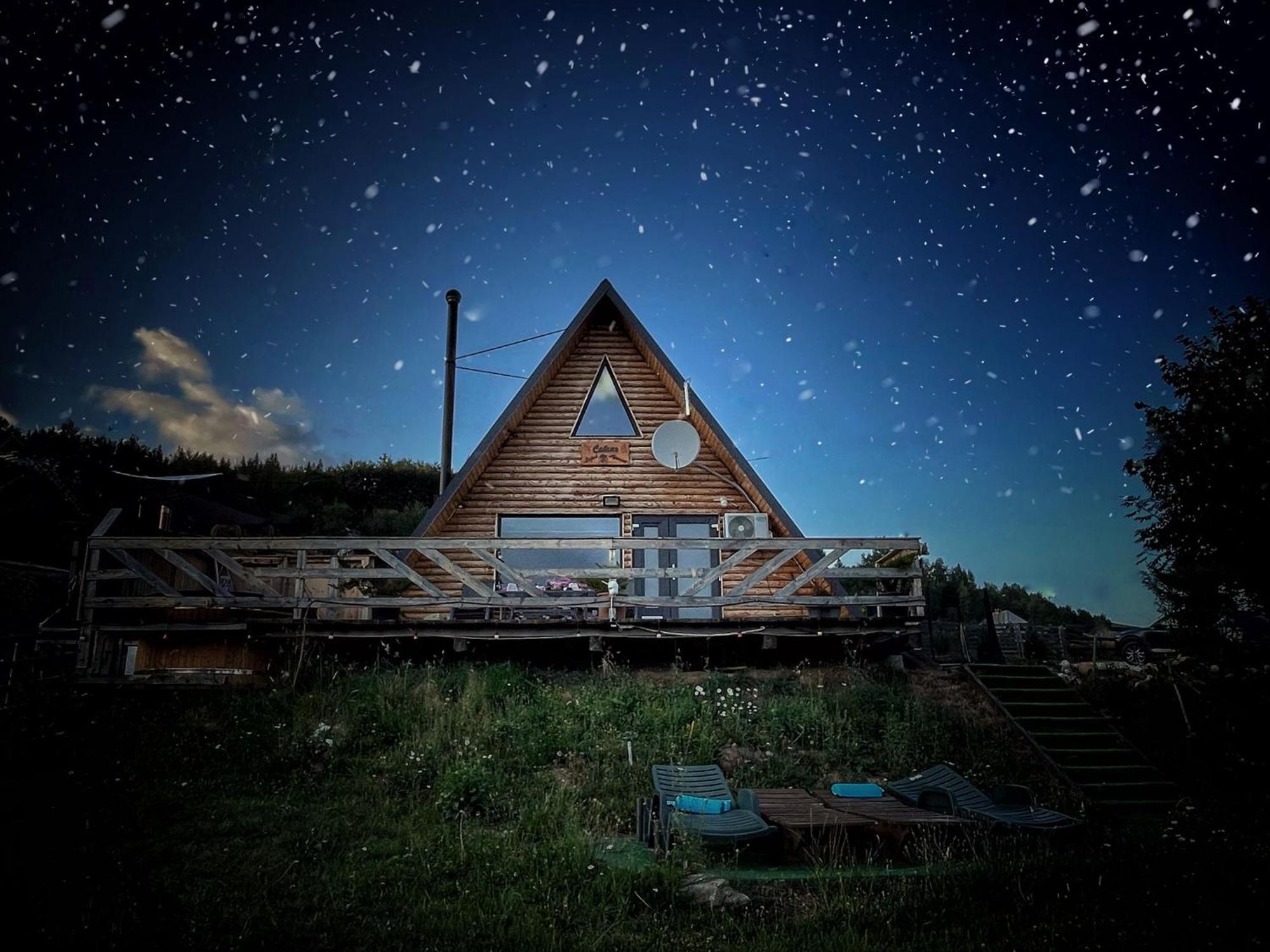 Cabana Lupul Din Apuseni Matisesti Buitenkant foto